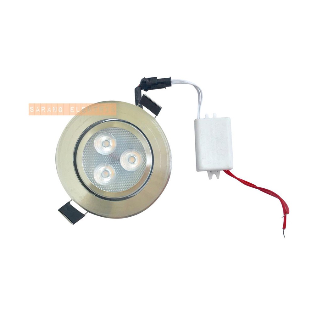 Seinz Lampu Downlight Plafon 3W 3Mata