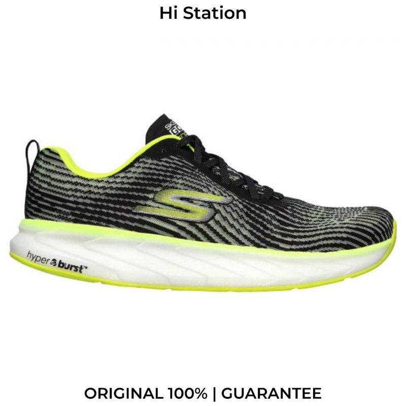 Skechers Go Run Forza 4 (M) 'Black Lime' - 220208BKLM