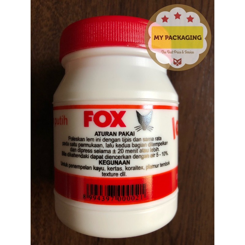 LEM FOX PUTIH PVAC 150GRAM HARGA SATUAN