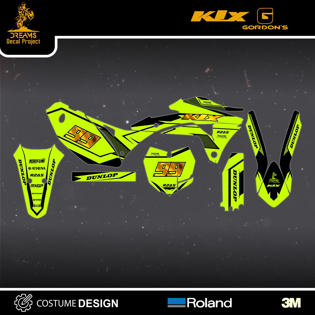 Decal KLX Gordons Stabilo