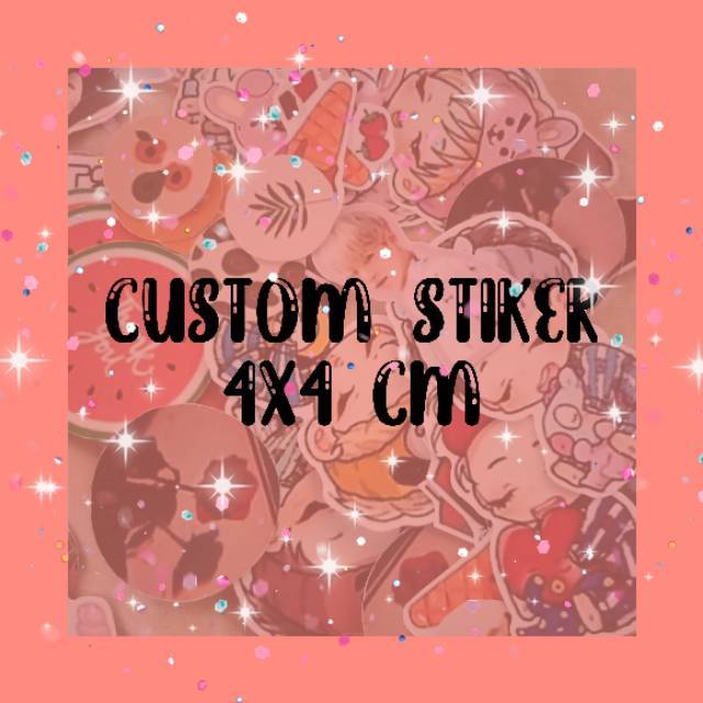 

Print stiker custom tumblr 4x4 CM (aesthetic)