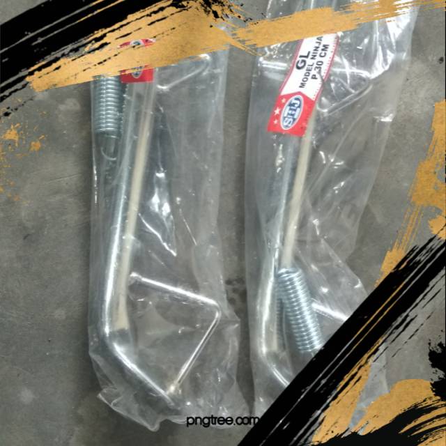 Standar jagang samping chrome pnp gl mp tiger model ninja panjang 30cm