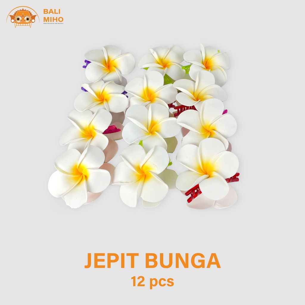Jepit Rambut Khas Bali - Jepit Rambut - Jepit Rambut Unik - Jepit Rambut Bunga - Bunga Jepitan - Bun