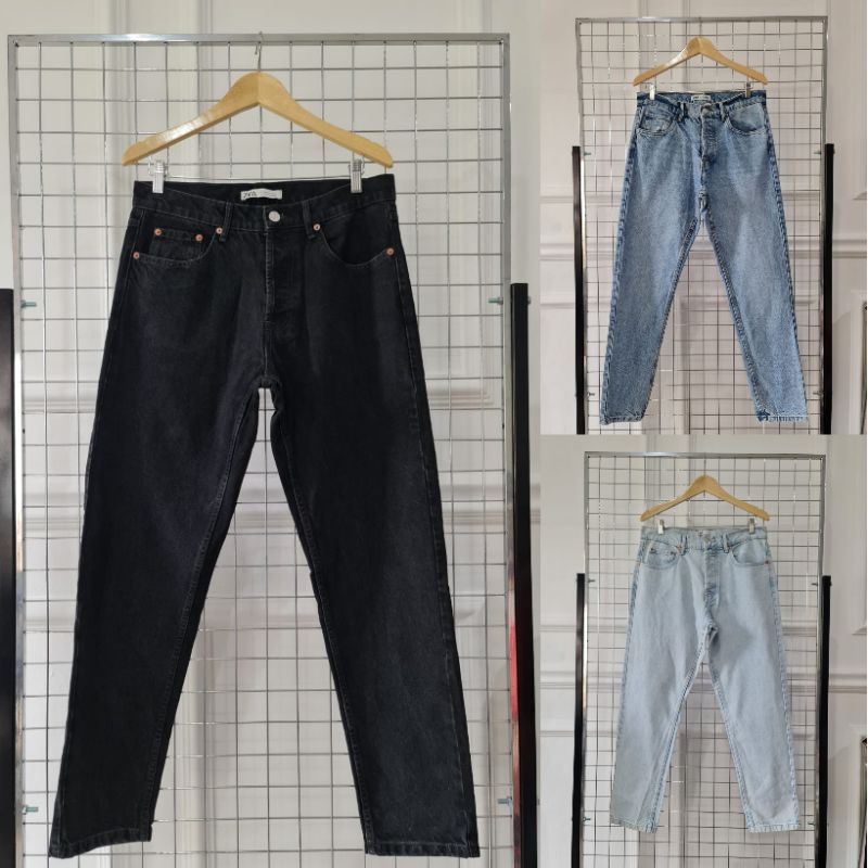 ZARA MOM JEANS - Kancing