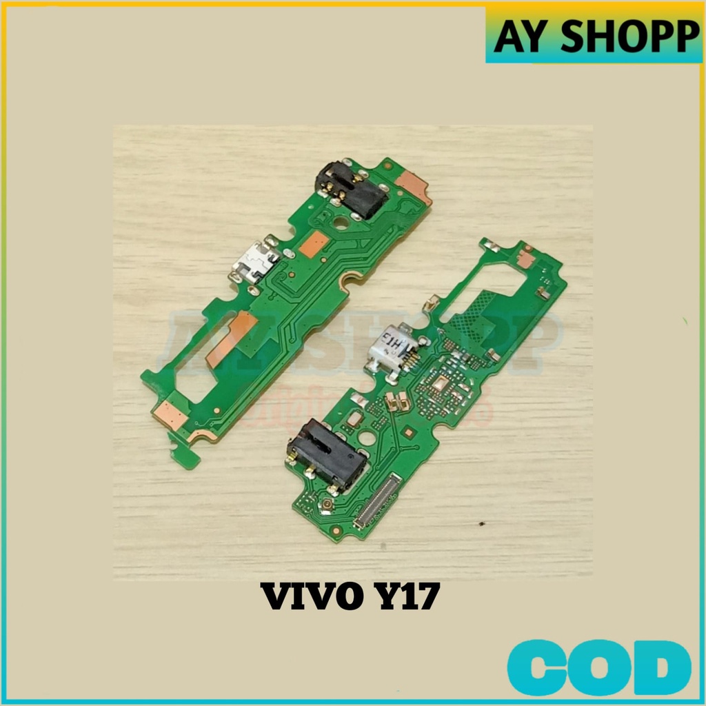 VIVO Y17 ORIGINAL 100% - Flexible Charger Con Tc Konektor Charger Vivo Y17 Y 17 Papan Cas Board