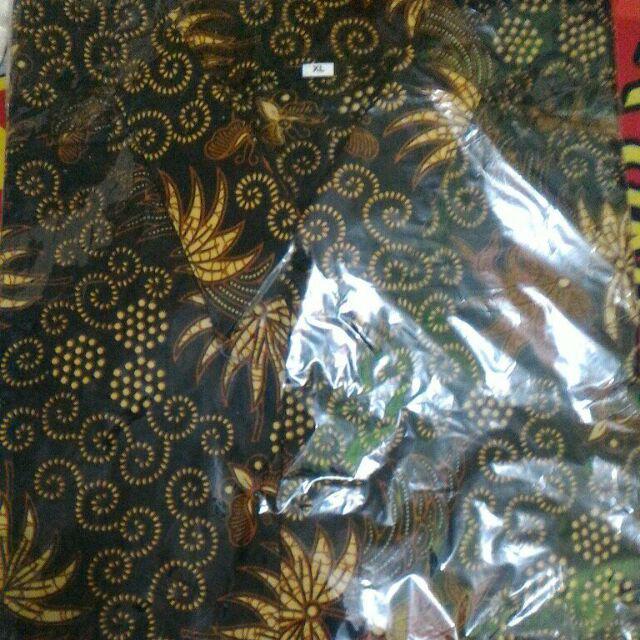 Kemeja Batik Sg Daun Pong Cokelat