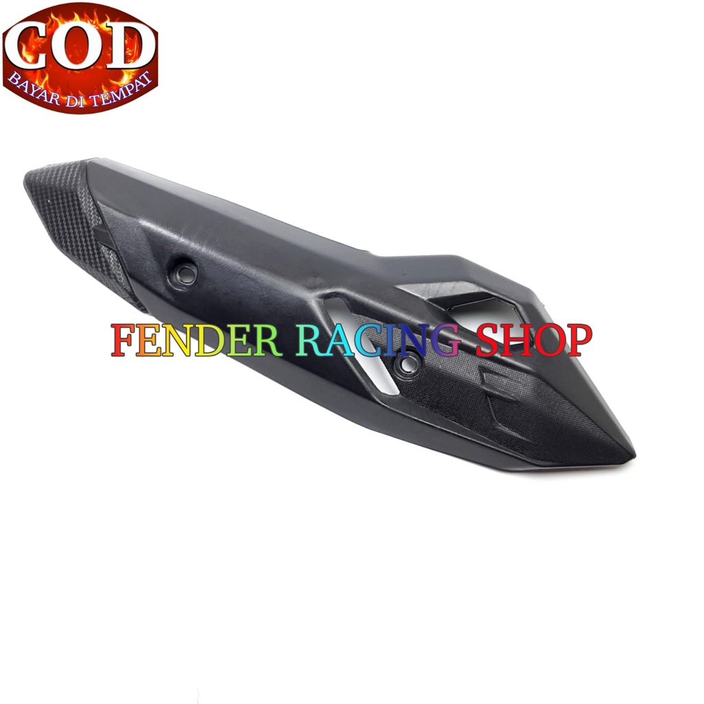 Tutup Cover Pelindung Knalpot Motor Honda Vario 150 , 125 Fi Aksesoris Motor