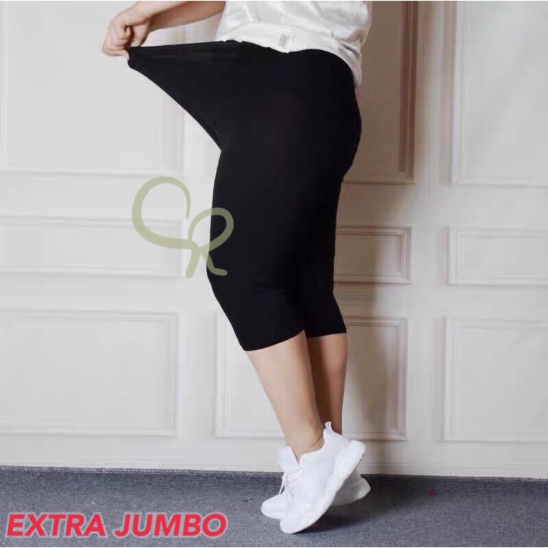 Legging Polos Korea Pendek 7/8 Jumbo Import SoftKatun Premium Big Size