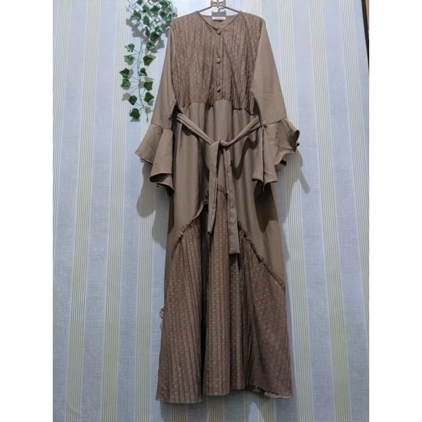 preloved gamis pesta - PL dress muslim second oclo official