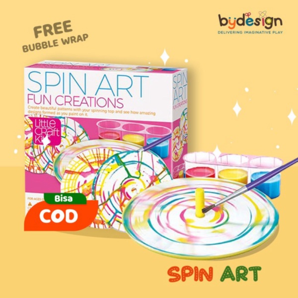 

Mainan Edukasi SPIN ART - Lukis dan kreasikan polanya Diskon