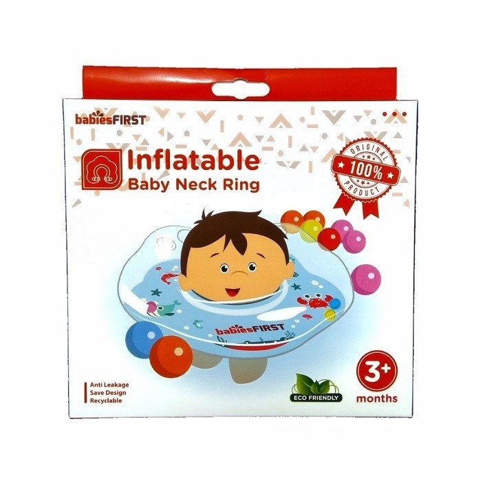 Babiesfirst Inflateble Baby Neckring - Pelampung Leher Bayi