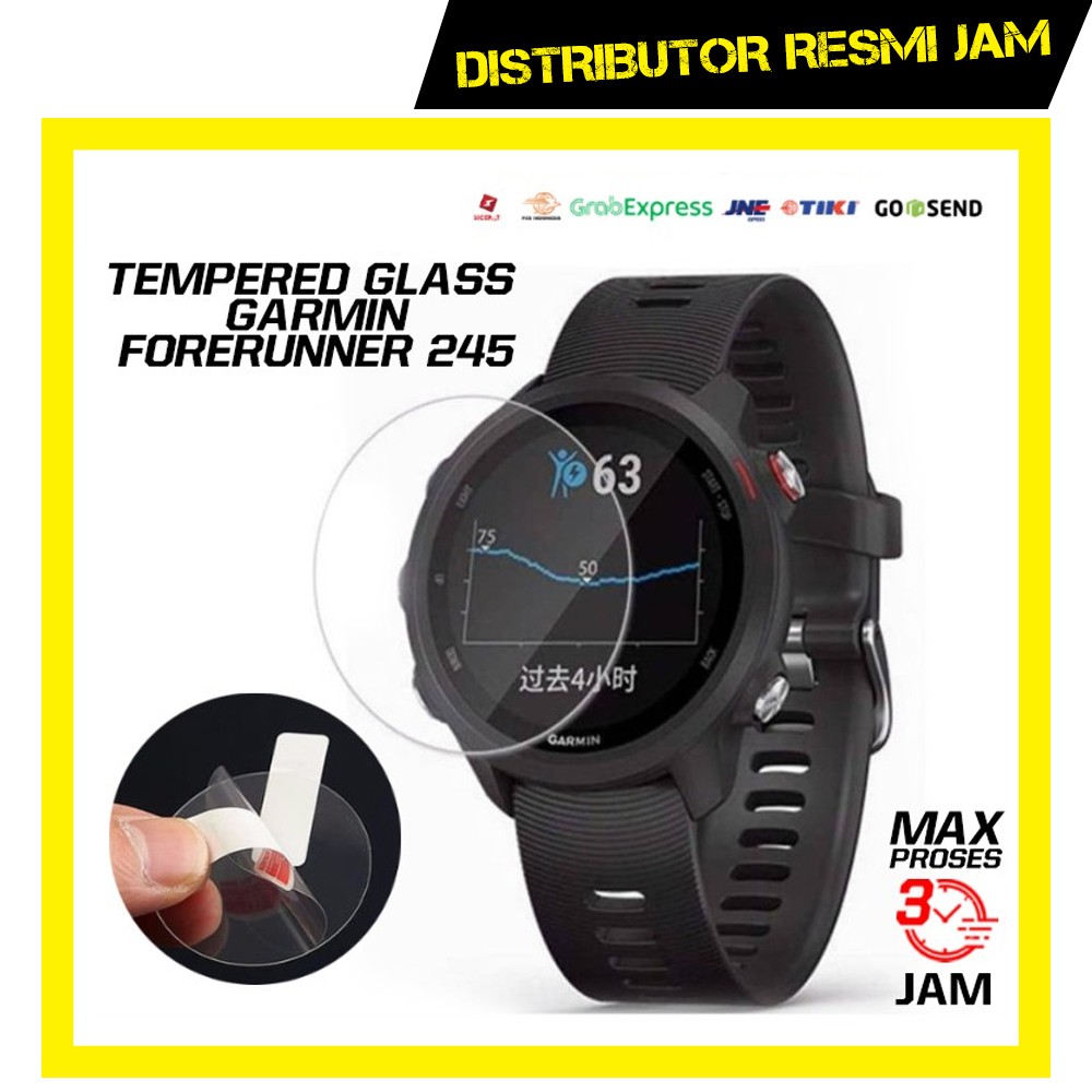 Tempered Glass Garmin Forerunner 245 / Garmin FR245 Premium Quality