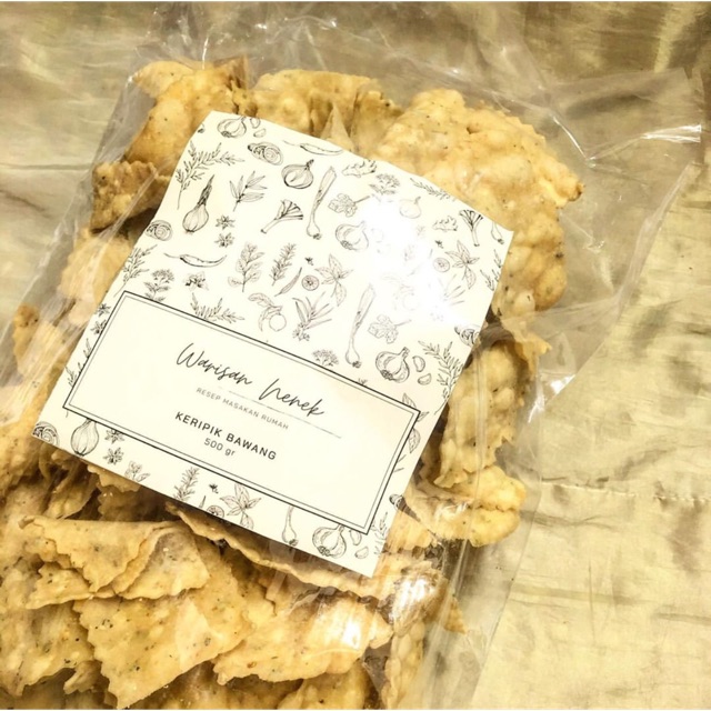 

Keripik bawang warisan nenek