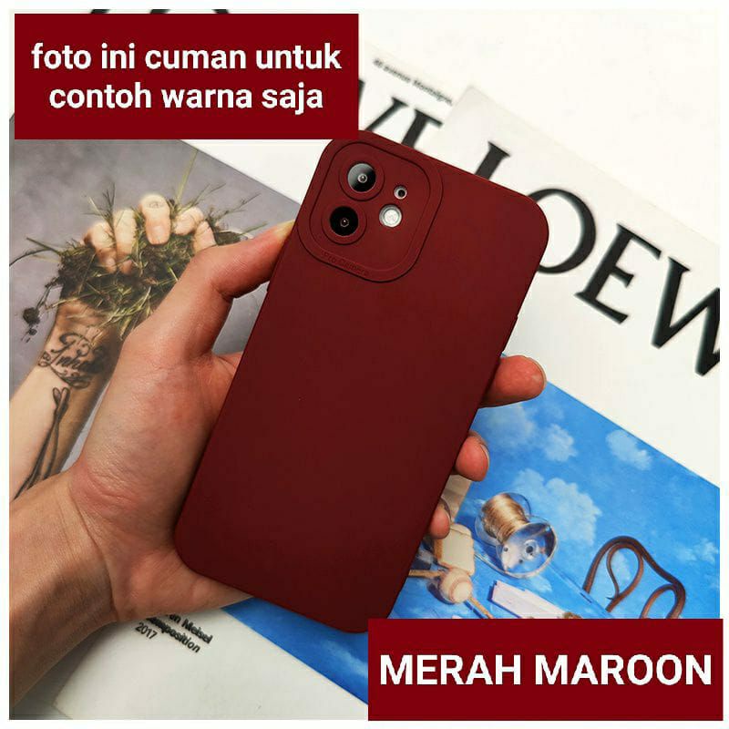 Softcase Slikon Macaron Casing Realme  C31 2020