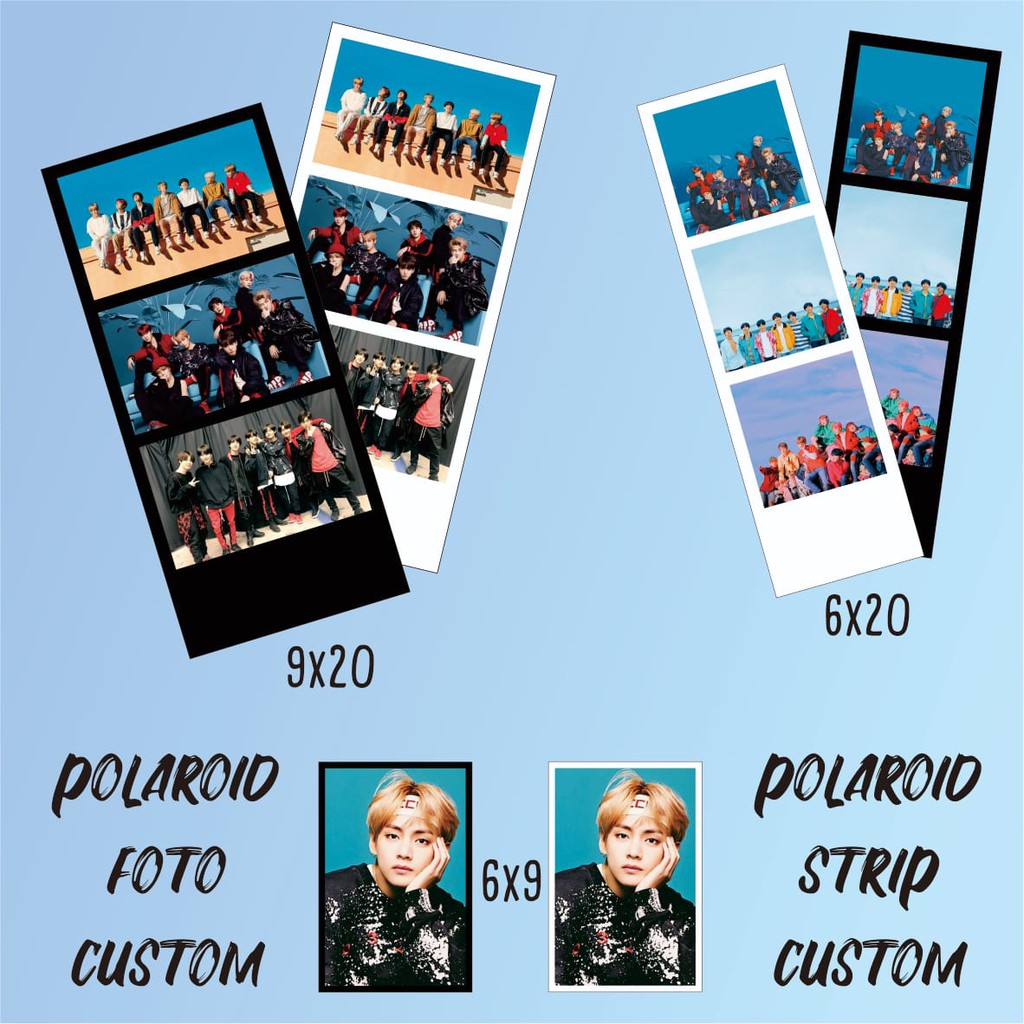 Jual Cetak Foto Polaroid Custom Murah Shopee Indonesia