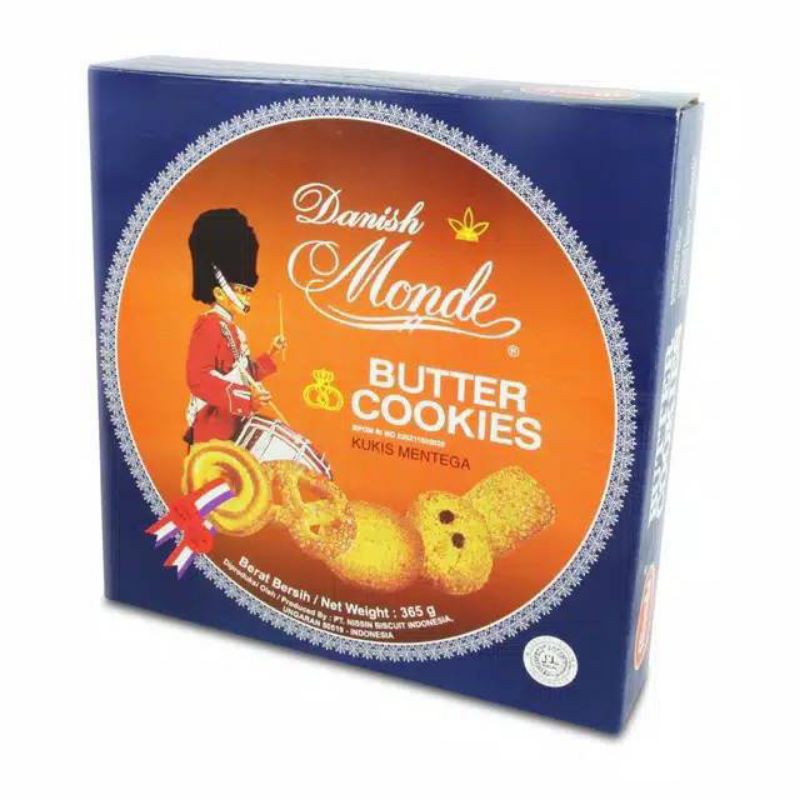 

Monde butter cookies 365gr