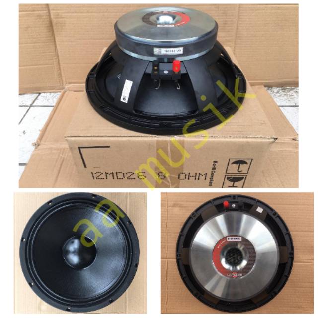 Jual SPEAKER COMPONENT B&C 12MD26 KARAKTER MID LOW 12 INCH | Shopee ...