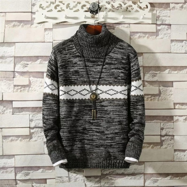 pojoksweater.id - Sweater Rajut Longneck Suitable Tribal Kualitas Terbaik