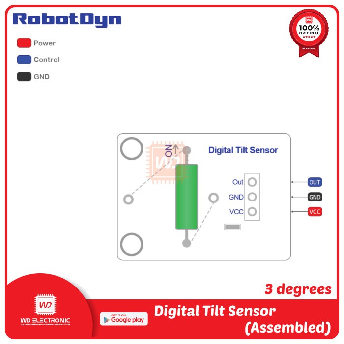 ROBOTDYN DIGITAL TILT SENSOR MODULE