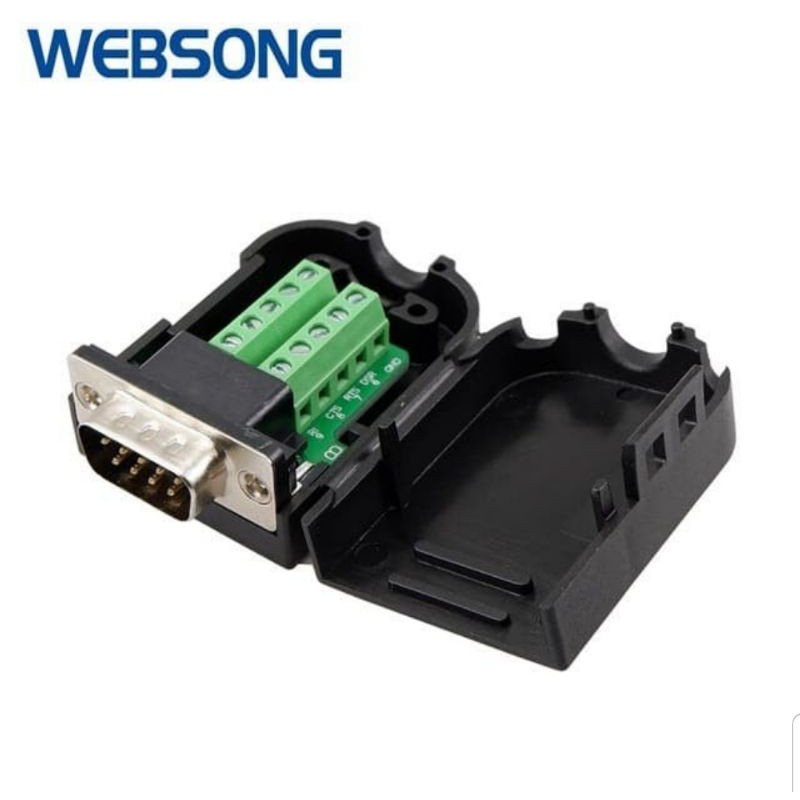 Connector PCB Terminal Serial DB9 Male Websong