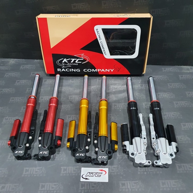 Tabung Shock Depan Komplit KTC 2Panah Honda Vario 150