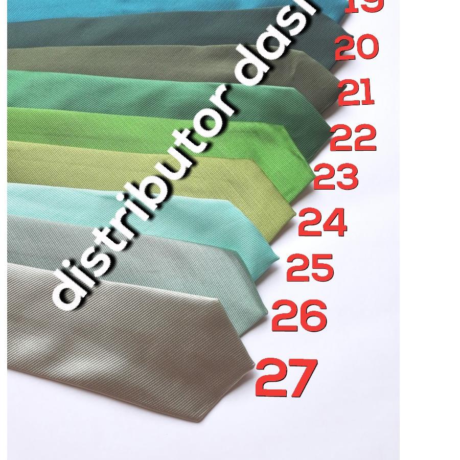 Dasi Panjang Motif Salur Halus Warna Hitam Grosir Distributor Dasi