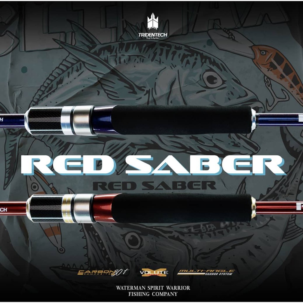 TRIDENTECH RED SABER / ROD TRIDENTECH RED SABER RSS 610-0