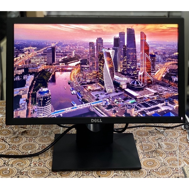 LED Monitor Komputer Dell E1916HVI Layar 19inch Wide Second