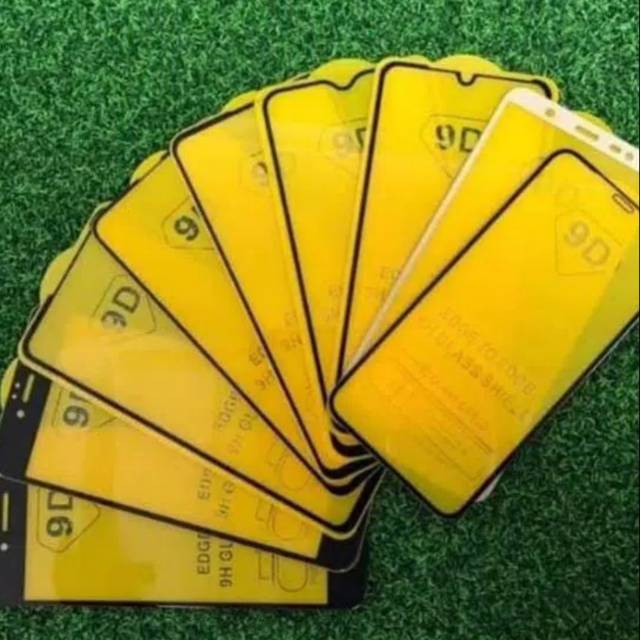 Resmi 5X / Mi A1 Tempered Glass / Anti Gores Kaca Full Lem 5D/9D