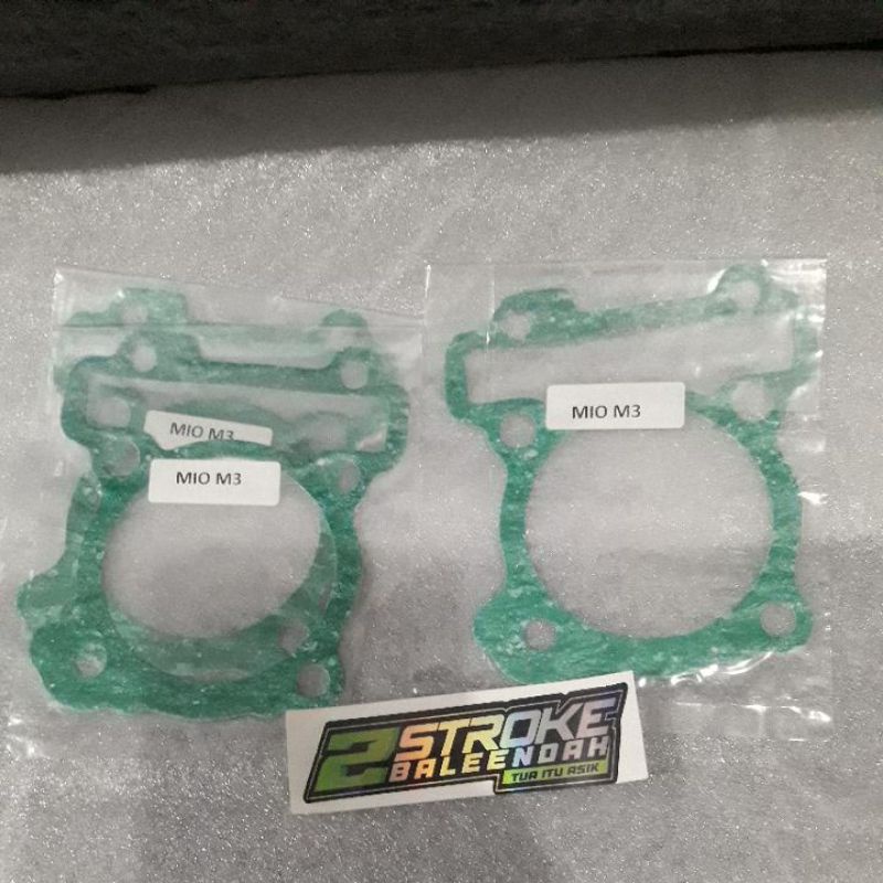 PAKING BORING MIO M3 GASKET BLOK BAWAH MIO M3