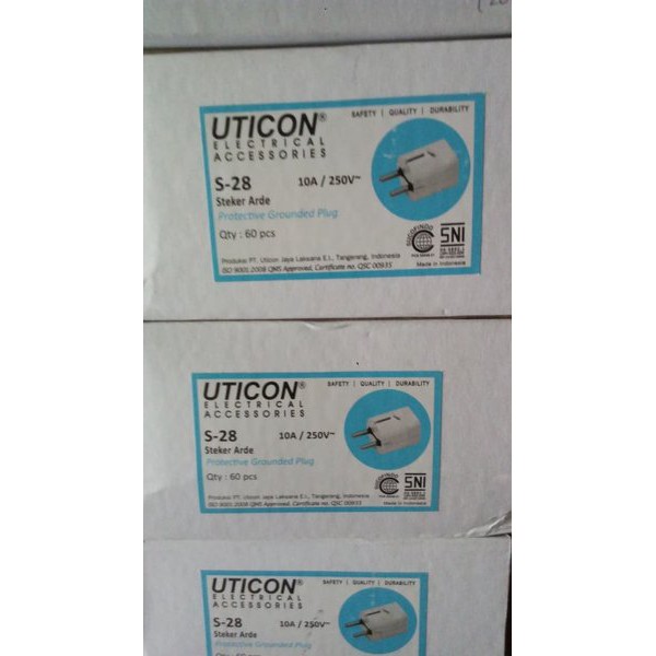 Steker Arde Uticon S-28 ORIGINAL ( s28 s 28 )