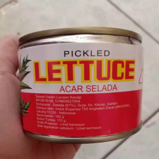 Pickled lettuce-acar lobak