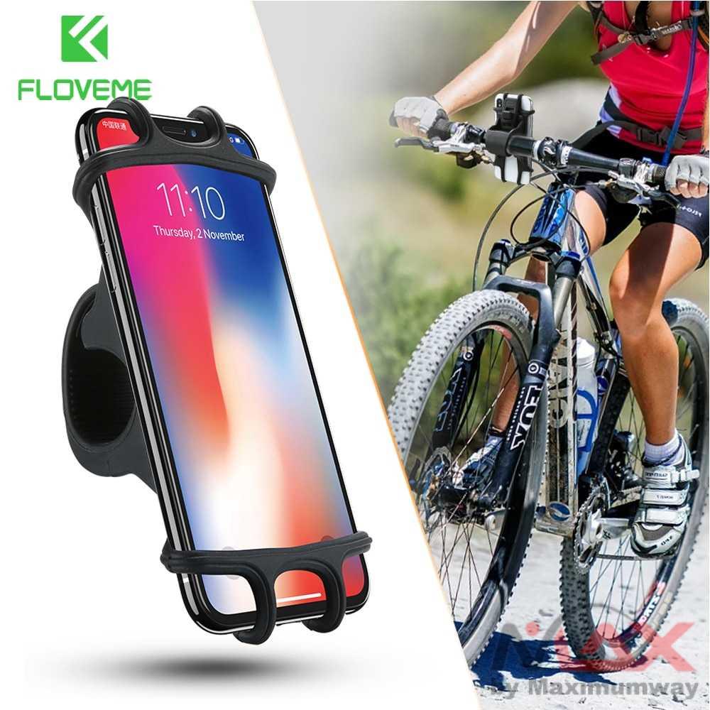 Holder HP sepeda Bike Smartphone Universal Bicycle aksesoris MTB Gunung elektrik 1