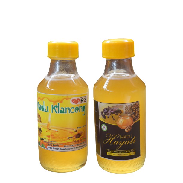 

Madu Klanceng Asli 100%