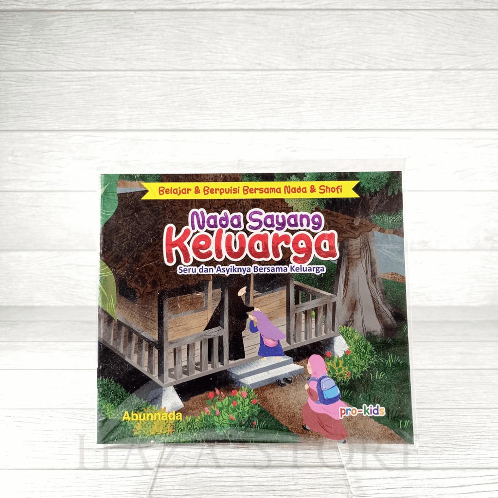 Buku Nada Sayang Keluarga - Pro U Media 100% Original