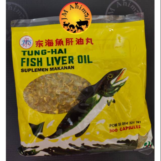 Jual TUNGHAI TUNG HAI TUNGHAI FISH LIVER OIL 500 minyak ikan vitamin