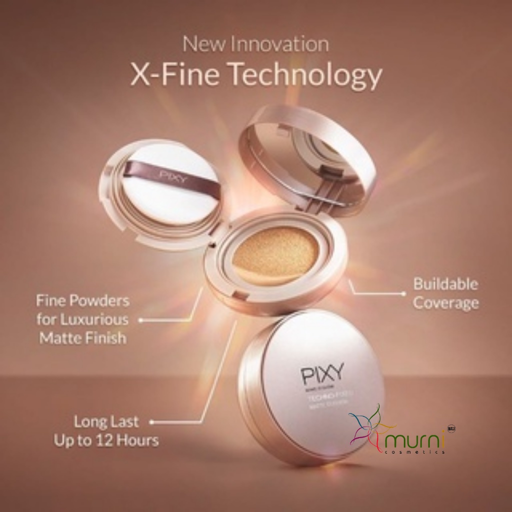 PIXY TECHNO FIXED MATTE CUSHION SPF 50+ &amp; PA+++ 15G