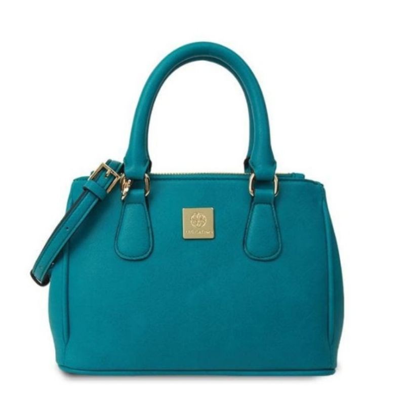 LES CATINO PROMESA MINI SATCHEL BISCAY BAY BLUE