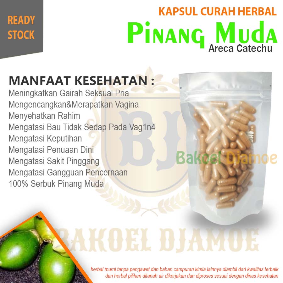 

Kapsul curah herbal pinang muda kapsul herbal sakit pinggang pencernaan