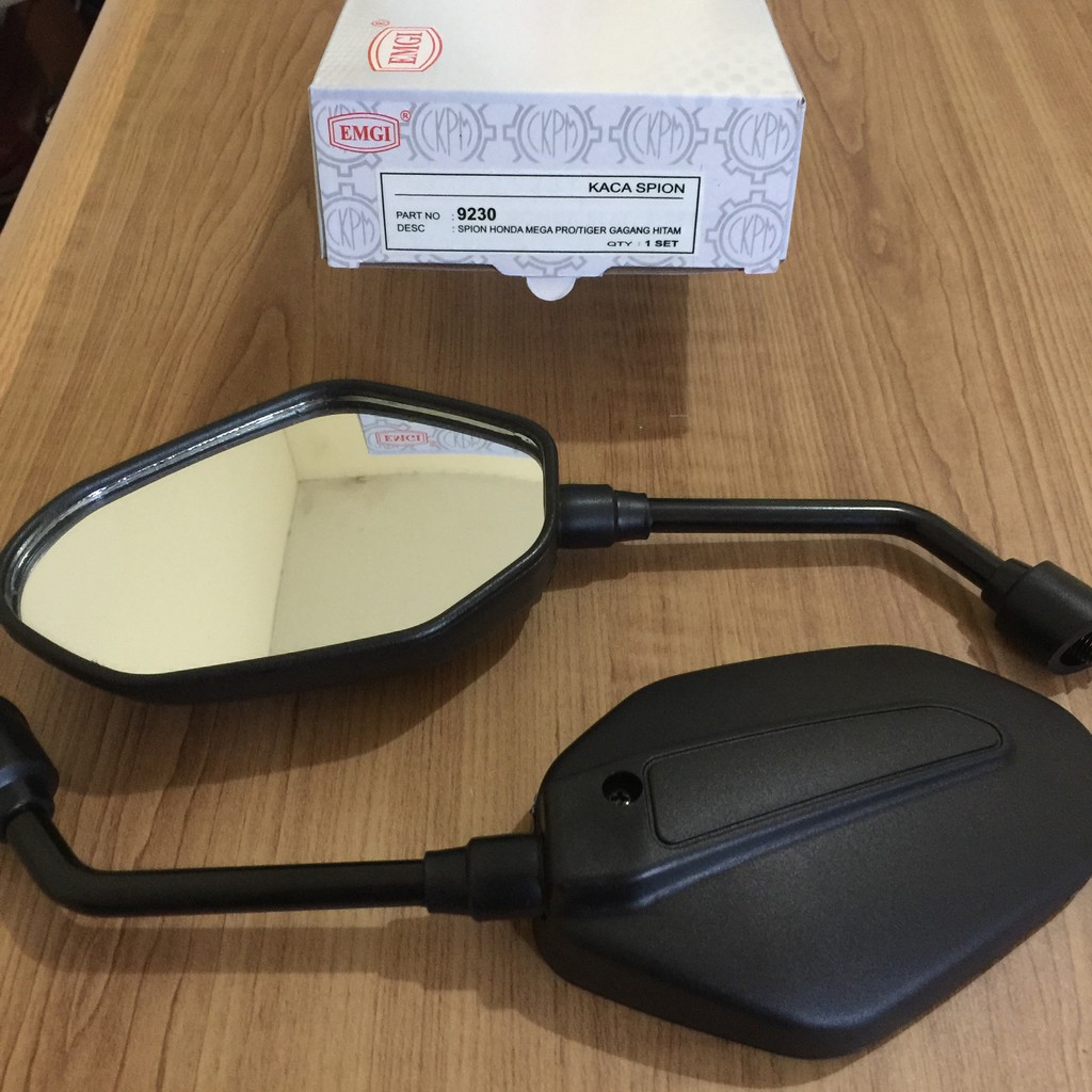 Spion Motor Honda MEGA PRO TIGER VERZA CB150R Model Standart Kualitas Ori merk EMGI 9230