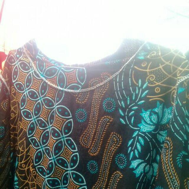 Maura Couple - Sania Ruffle Batik Couple Ori Ndoro Jowi Dnt Garansi