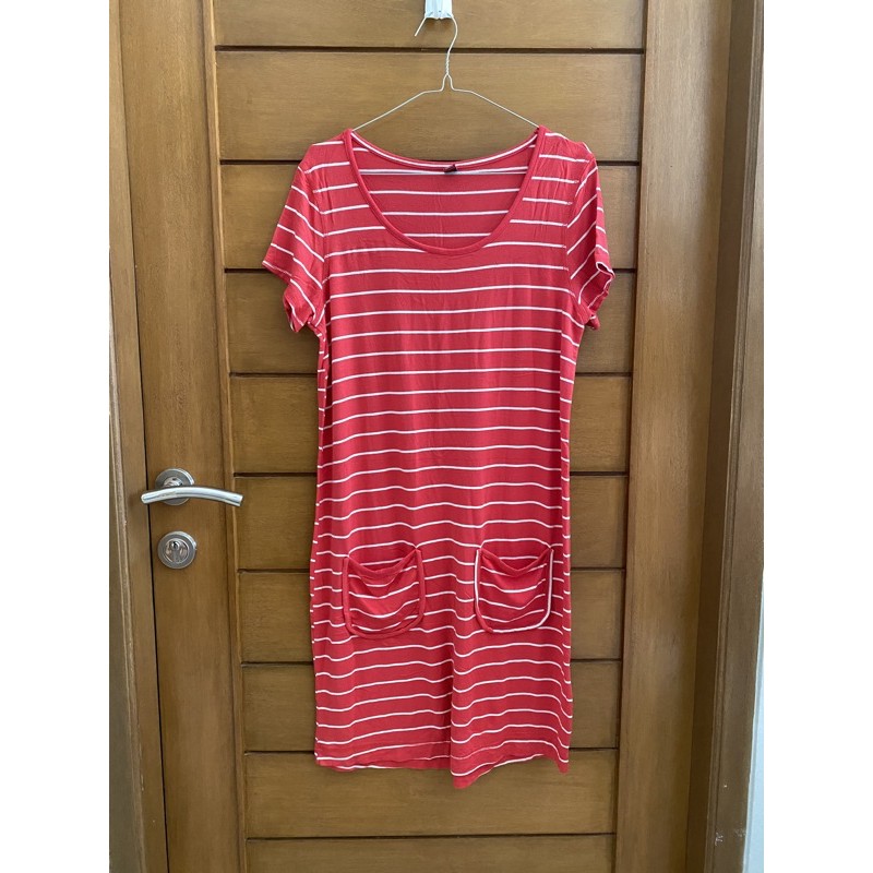 daster belang merah putih preloved thrift