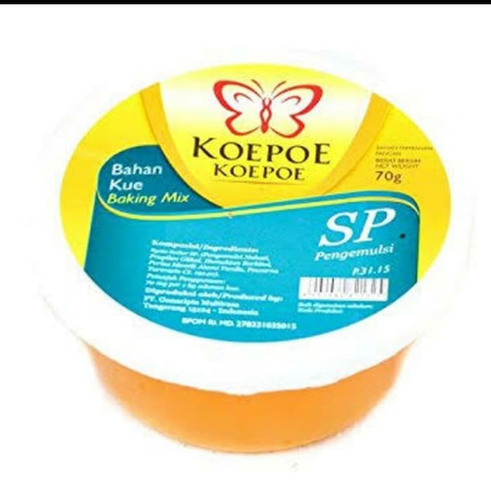 

KOEPOE KOEPOE SP, EMULSI, PENGEMBANG KUE 70 GRAM