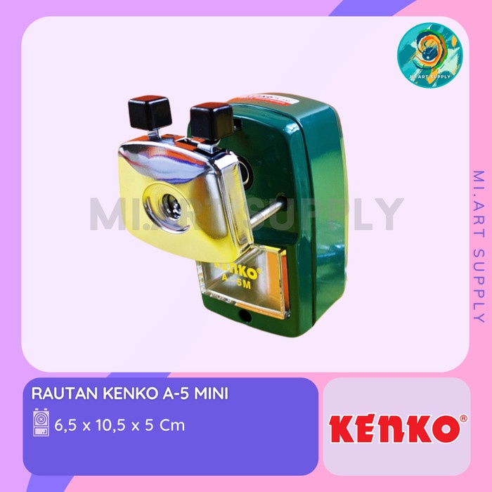 

Rautan / Serutan Pensil Besi KENKO A - 5 AD Adjustable - A - 5 MINI