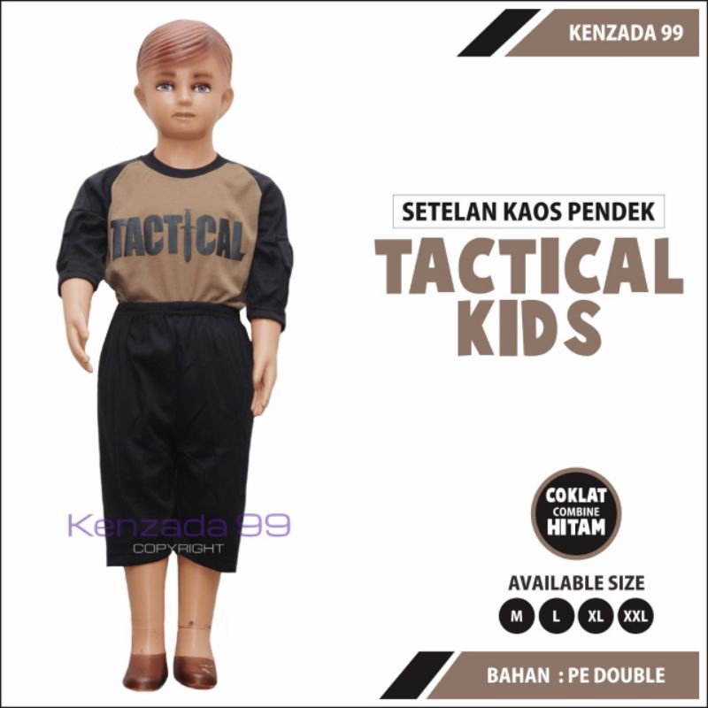 [✅COD] KAOS ANAK TACTICAL SETELAN KAOS ANAK PENDEK