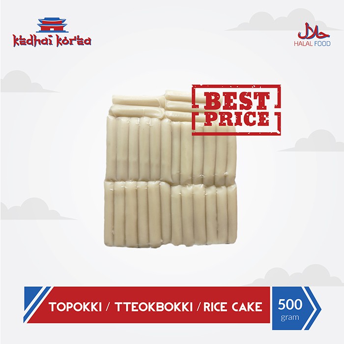 Topoki Tteobokki Tteopoki Toppoki Tokpoki Rice Cake Instan 500gr 500 Gram Kedhai Korea