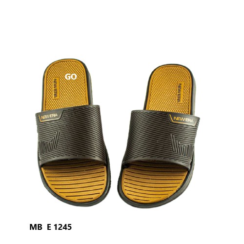 gof Sandal  New Era MB E 1245 Selop Pria Karet Ringan Bahan Pylon Jumbo seri size 40 41 42 43 44