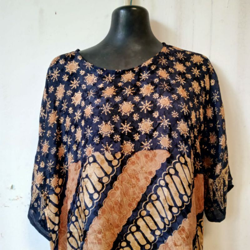 Preloved Dress Batik Jumbo | Dress Pesta | Midi Dress Jumbo