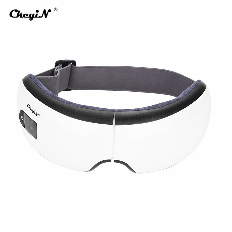 

CkeyiN Wireless Eye Massager dengan Bluetooth Music Air Pressure Hot Compress Massage