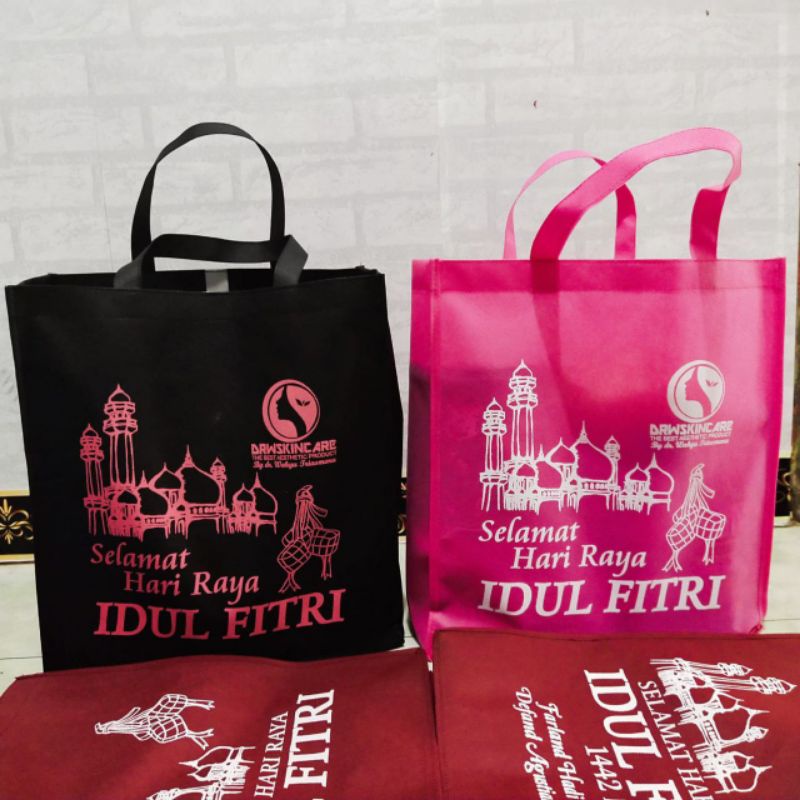 Tas belanja drw skincare / tas parcel drw skincare / tas drw skincare / drw skincare / tas belanja m